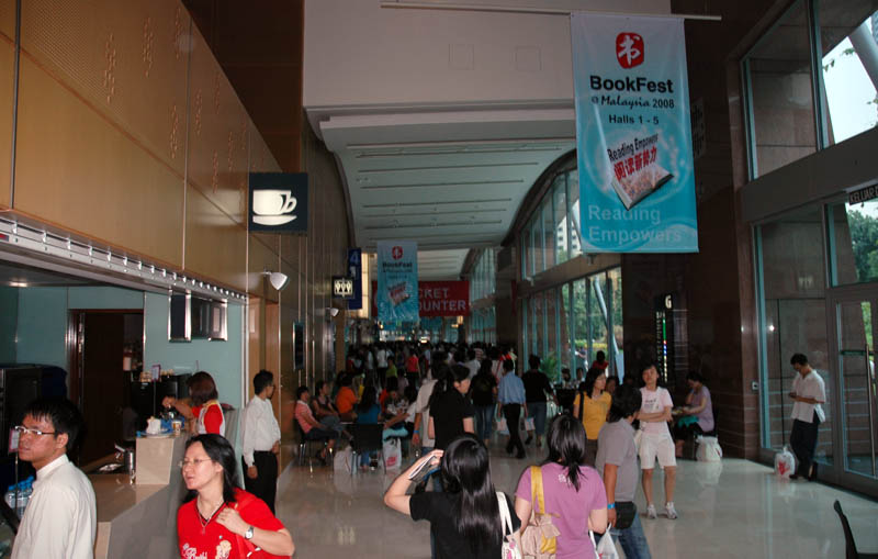 That weekend's event was a book and publishing convention